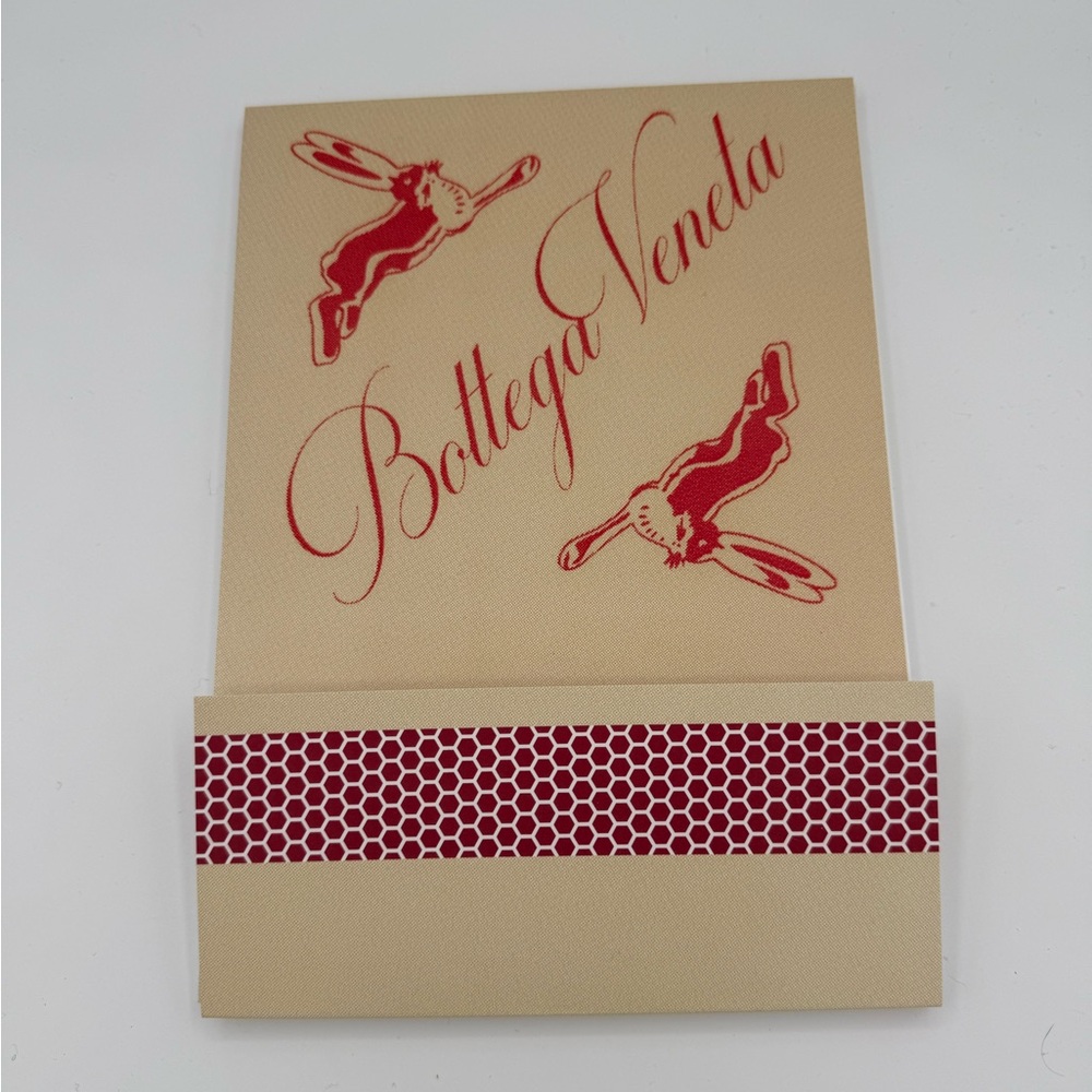 Bottega Veneta Matchbook Magazine